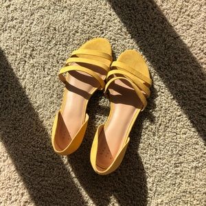 Yellow Sandals